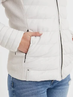 Adela - Doudoune en cuir femme