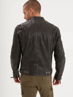 Akronima - Blouson cuir motard