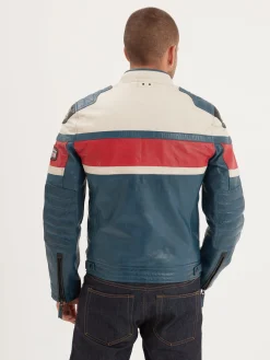 Albon - Blouson cuir motard