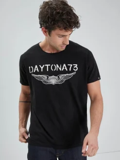 American - T-shirt imprimé daytona 73