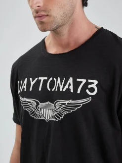 American - T-shirt imprimé daytona 73