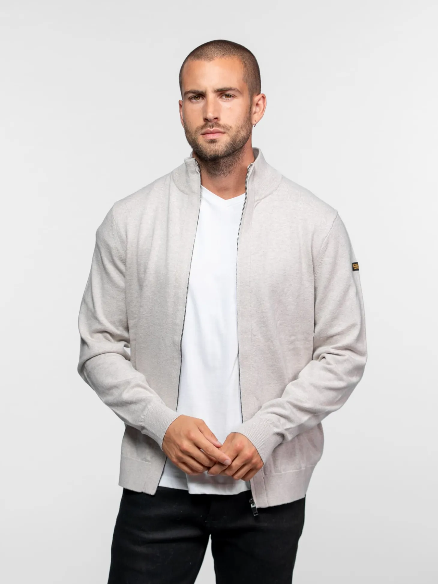 Arnold - Cardigan zippé homme