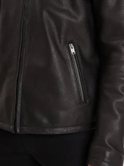 Asphalt - Blouson cuir aviateur homme