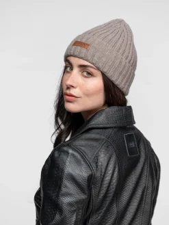 Ava - Blouson biker cuir femme