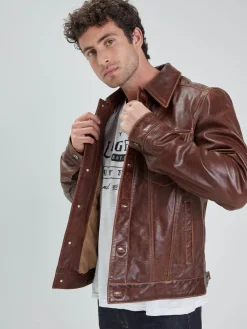 Baker - Blouson cuir homme
