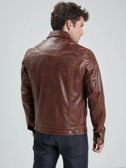 Baker - Blouson cuir homme