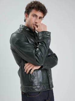 Baker - Blouson cuir homme