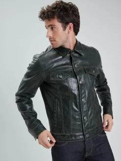 Baker - Blouson cuir homme