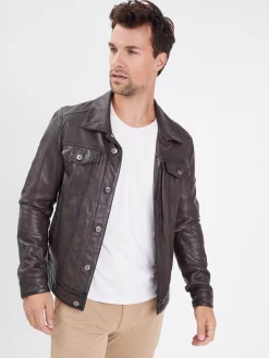 Baker - Blouson cuir homme