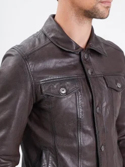 Baker - Blouson cuir homme