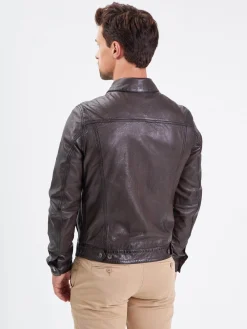 Baker - Blouson cuir homme