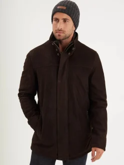 Balzac madison - Veste cuir homme marron