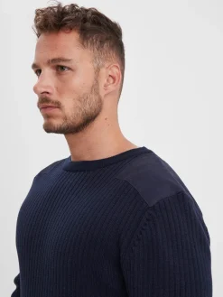 Basset - Pull col rond homme