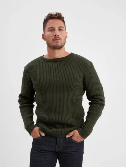 Basset - Pull col rond homme