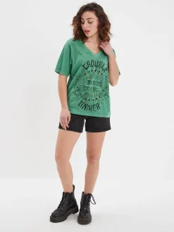 Bexhill - T-shirt rock femme