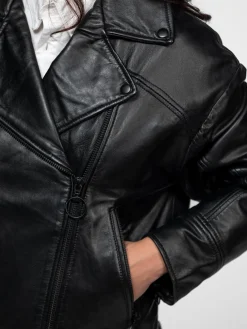 Bideford - Blouson cuir femme