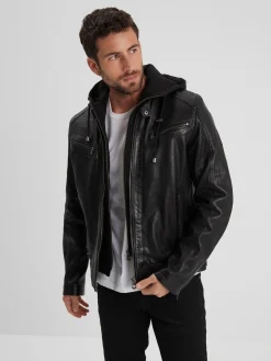 Bishop - Blouson vintage cuir homme