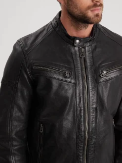 Bishop - Blouson vintage cuir homme