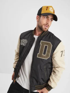 Bloomfield nylon - Bomber universitaire homme