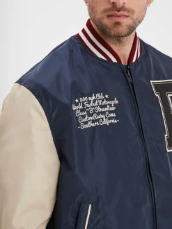 Bloomfield nylon - Bomber universitaire homme