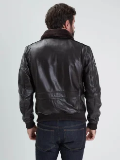 Blouson en cuir - Aéronautique navale