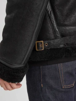 Bombardier - Blouson aviateur cuir homme