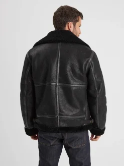 Bombardier - Blouson aviateur cuir homme