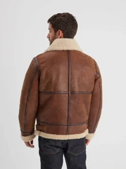 Bombardier - Blouson aviateur cuir homme