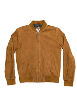 Bomber goat suede