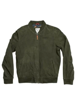 Bomber goat suede