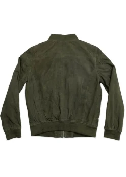 Bomber goat suede