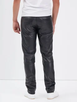 Booling - Pantalon cuir homme