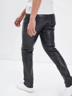 Booling - Pantalon cuir homme