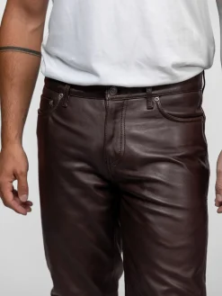 Booling - Pantalon cuir homme
