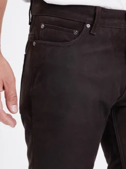 Booling madison - Pantalon cuir homme