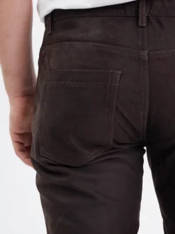 Booling madison - Pantalon cuir homme