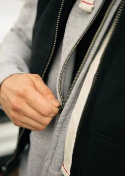 Boundary zip hoodie