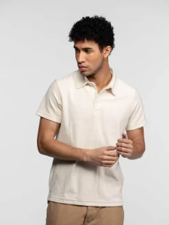 Brody - Polo eponge homme