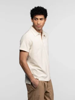 Brody - Polo eponge homme