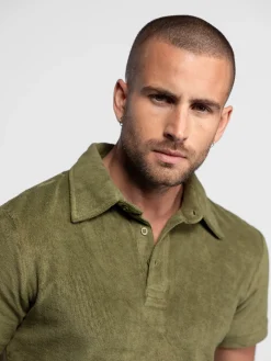 Brody - Polo eponge homme