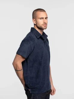 Brody - Polo eponge homme