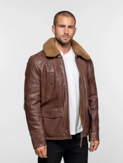 Browning - Veste aviateur en cuir