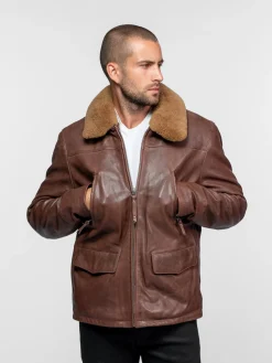 Browning - Veste aviateur en cuir