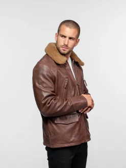 Browning - Veste aviateur en cuir