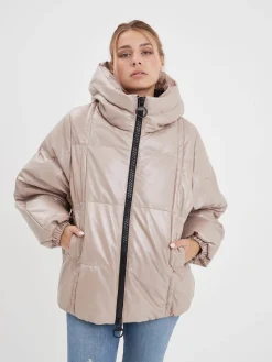 Bulia - Doudoune en cuir femme