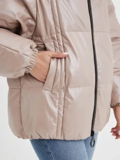 Bulia - Doudoune en cuir femme