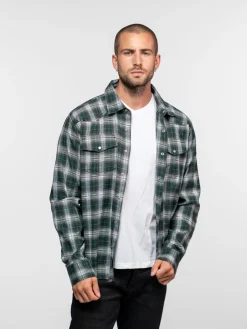 Burns - Chemise flanelle homme