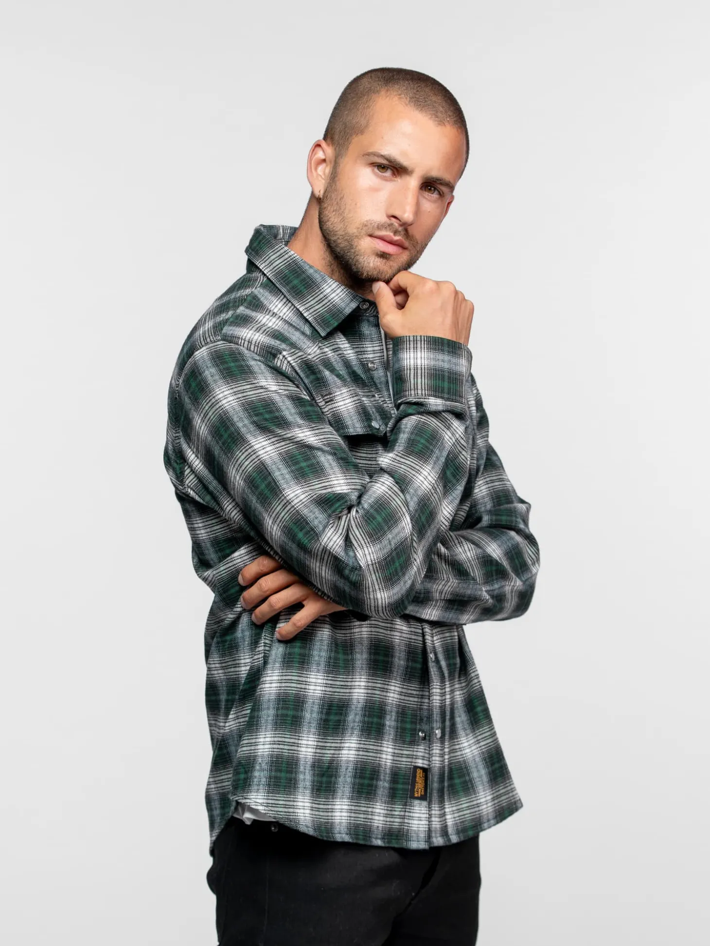 Burns - Chemise flanelle homme