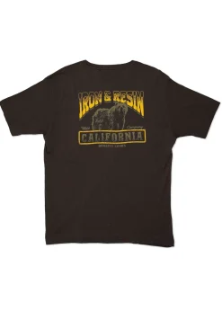 California bear pocket tee