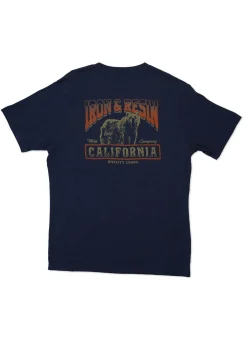 California bear pocket tee